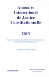Xavier Philippe - Annuaire international de justice constitutionnelle - Tome 29.