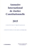 Xavier Philippe - Annuaire international de justice constitutionnelle - Tome 31.