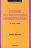 Cédric Glineur - Histoire des institutions administratives (Xe-XIXe siècle).