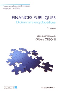 Gilbert Orsoni - Finances publiques - Dictionnaire encyclopédique.