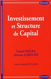 Lionel Melka et Marion Labouré - Investissement et structure de capital.