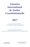 Xavier Magnon - Annuaire international de justice constitutionnelle - Tome 33.