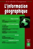  Collectif - L'information géographique Volume 65 Septembre 2001.