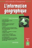  Collectif - L'information géographique Volume 67 N° 1 Mars 2003 : Limites et discontinuités.
