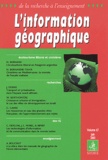  Collectif - L'information géographique Volume 67 Juin 2003 : Ecotourisme littoral et croisières.
