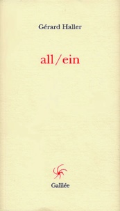 Gérard Haller - All/Ein.