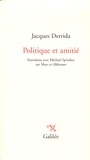 Jacques Derrida - Politique et amitié - Entretiens avec Michael Sprinker sur Marx et Althusser.