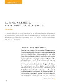 En pèlerinage. Le quotidien transfiguré