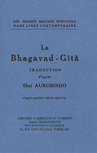  Sri Aurobindo - La Bhagavad-Gîtâ.