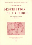  Jean-Léon l'Africain - Description de l'Afrique - Tomes 1 et 2.