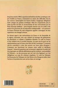 Exils d'Europe médiane en France dans la seconde moitié du XXe siècle