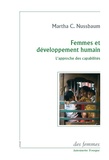 Martha Nussbaum - Femmes et développement humain - L'approche des capabilités.
