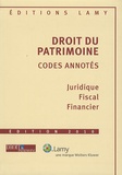 Jean Aulagnier et Laurent Aynès - Droit du Patrimoine - Codes annotés.