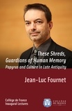 Jean-Luc Fournet - These Shreds, Guardians of Human Memory: Papyrus and Culture in Late Antiquity - Inaugural Lecture delivered on Thursday 7 January 2016.