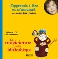 Marlène Jobert - La magicienne de la bibliothèque. 1 CD audio