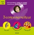 Marlène Jobert - 3 contes merveilleux - Peau d'âne ; La princesse et le crapaud ; Le bal des elfes. 1 CD audio