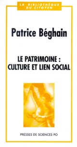 Patrice Béghain - Le patrimoine - Culture et lien social.