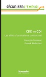 François Fontaine et Franck Malherbet - CDD vs CDI - Les effets d'un dualisme contractuel.