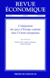 Lionel Fontagné et  Collectif - Revue Economique Volume 50 N° 6 Novembre 1999 : L'Integration Des Pays D'Europe Centrale Dans L'Union Europeenne.