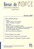 Jean-Paul Fitoussi et Bruno Ducoudré - Revue de l'OFCE N° 95, Octobre 2005 : .