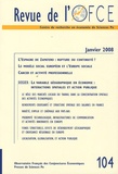 Jean-Paul Fitoussi - Revue de l'OFCE N° 104, Janvier 2008 : .