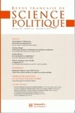  Sciences Po - Revue française de science politique Vol. 60 N° 6, décembre 2010 : .