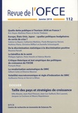 Olfa Alouini et Jean-Paul Fitoussi - Revue de l'OFCE N° 112 : Taille des pays et stratégies de croissance.