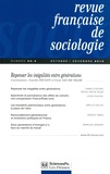 Camille Peugny et Cécile Van de Velde - Revue française de sociologie N° 54-4, Octobre-décembre 2013 : Repenser les inégalités entre générations.