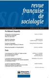 Louis-André Vallet - Revue française de sociologie N° 58-2, avril-juin 2017 : On Atkinson's Inequality.