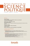  Revue - Revue française de science politique Volume 68 N°3, juillet 2018 : .