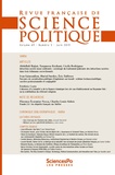  Revue - Revue française de science politique Volume 3 N° 63, juillet 2019 : .