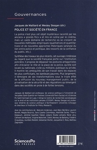 Police et société en France