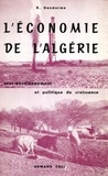 René Gendarme - L'économie de l'Algérie.