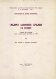 Guy Hermet - Emigrants saisonniers espagnols en France - Enquête par sondage dans le département de l'Oise en 1959.