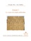 Christophe Thiers et Youri Volokhine - Ermant - Volume 1, Les cryptes du temple ptolémaïque.