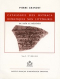 Pierre Grandet - Catalogue des ostraca hiératiques non littéraires de Deîr el-Médînéh - Tome 10 N° 10001-10123.