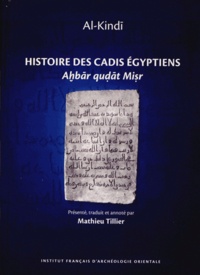  Al-Kindi - Histoire des cadis égyptiens.