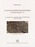 Pierre Tallet - La zone minière pharaonique du Sud-Sinaï - Volume 2, Les inscriptions pré- et protodynastiques du Ouadi 'Ameyra (CCIS n° 273-335).