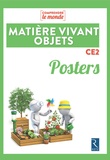 Vincent Bugeat et Daniel Delettre - Matière, vivant, objets CE2 - Posters.