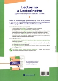 Lectorino & Lectorinette CE1-CE2. Apprendre à comprendre les textes narratifs  Edition 2018 -  avec 1 Cédérom