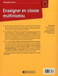 Enseigner en classe multiniveau. Cycles 2 et 3