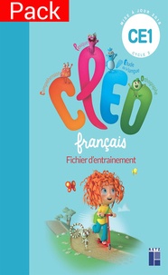 Antoine Fetet - Français CE1 Cycle 2 CLEO Fichier d'entrainement + aide-mémoire - Pack en 10 volumes.