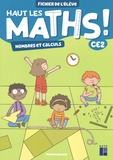 Marie-Sophie Mazollier et Eric Mounier - Haut les maths ! CE2 - Fichier de l'élève en 2 volumes : Nombres et calculs ; Espace et géométrie - Grandeurs et mesures.