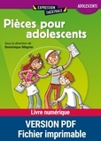 Dominique Mégrier et  Collectif - Pièces pour adolescents.