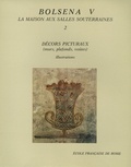 Alix Barbet - Fouilles de l'Ecole française de Rome à Bolsena (Poggio Moscini) en 2 volumes - Tome 5, La maison aux salles souterraines 2, Décors picturaux (murs, plafonds, voûtes).