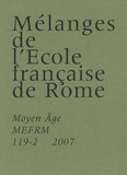 Guido Castelnuovo - Mélanges de l'Ecole française de Rome. Moyen-Age N° 119-2/2007 : .