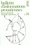 Nathalie Mauriac Dyer - Bulletin d'informations proustiennes N° 24/1993 : .