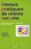 Thomas Barilero - Travaux pratiques de chimie tout prêts - Classes préparatoires PC / BCPST-Véto IUT / BTS / Licence.