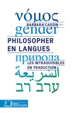 Barbara Cassin - Philosopher en langues - Les intraduisibles en traduction.