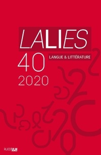 Frédérique Fleck - Lalies N° 40/2020 : Evian-les-Bains, 25-29 août 2019.